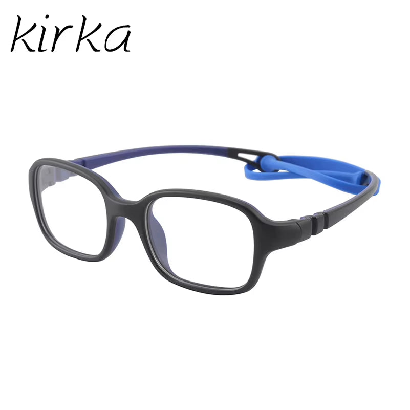 Children Glasses Frame TR90 Rectangle Glasses Flexibl Glasses Frame Optic Frame Reading Glasses Optic Glasses Myopia Glass